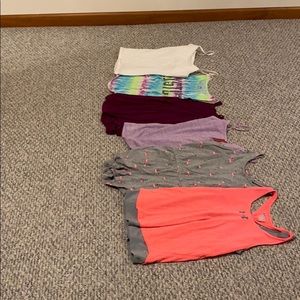 Tank tops and one romper